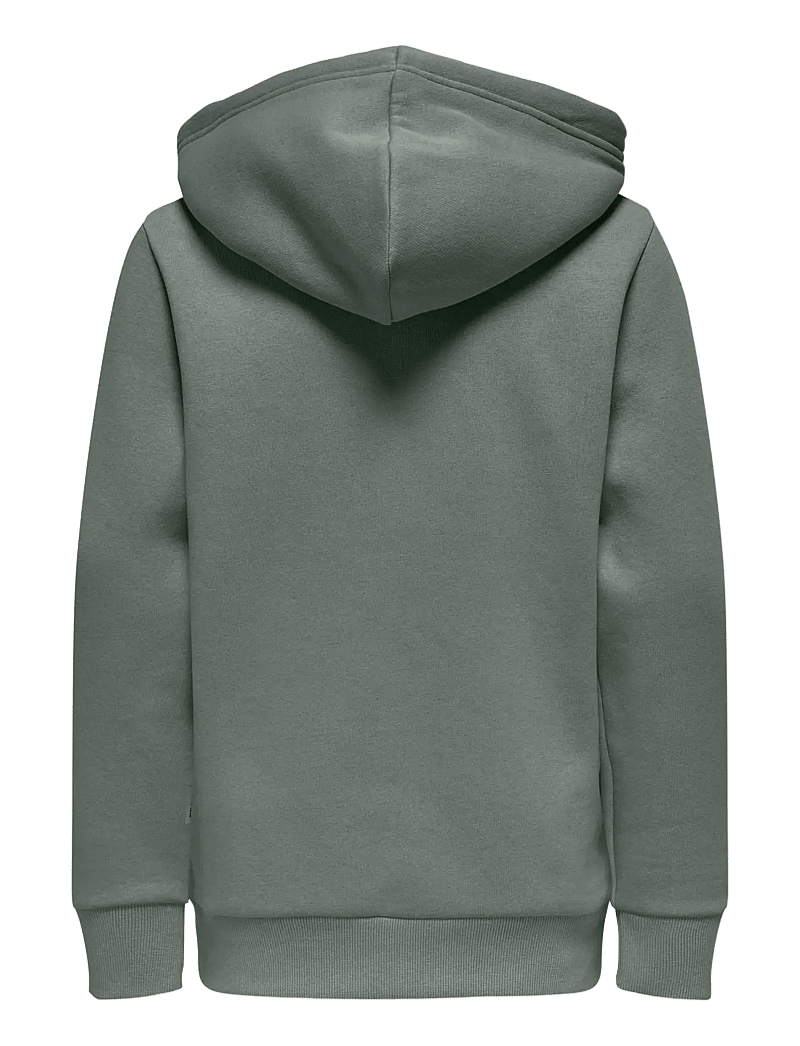 ONLY & SONS - OSJCERES REG VINTAGE PRINT HOOD SWT NOOS - huvtröjor - castor gray - 2