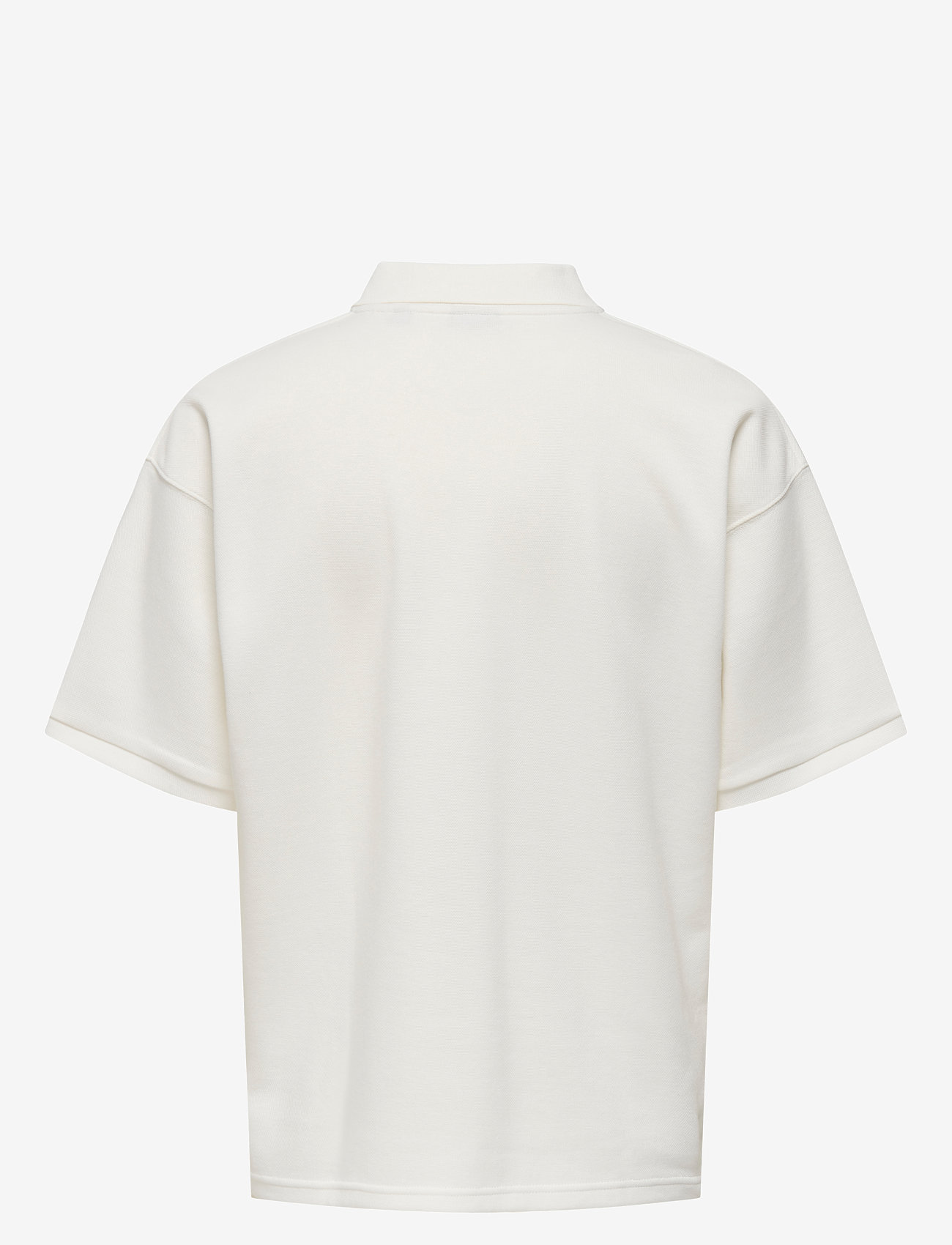 ONLY & SONS - ONSCALI LOOSE SS RESORT POLO ART - short-sleeved polos - cloud dancer - 1