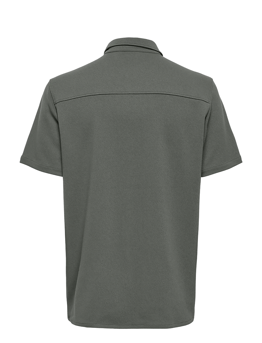 ONLY & SONS - ONSNEWKODYL REG SS SHIRT - kurzarmhemden - castor gray - 1