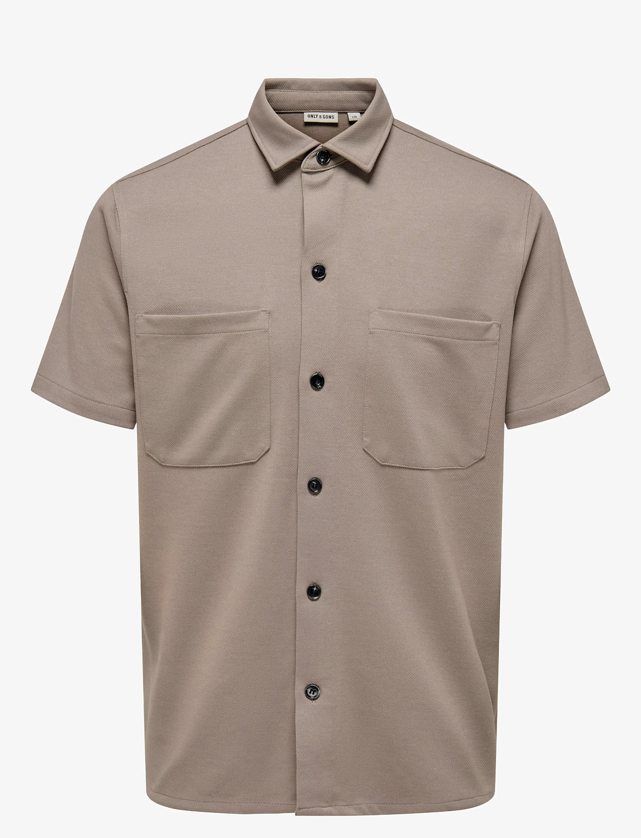 ONLY & SONS - ONSNEWKODYL REG SS SHIRT - lühikeste varrukatega särgid - fossil - 1