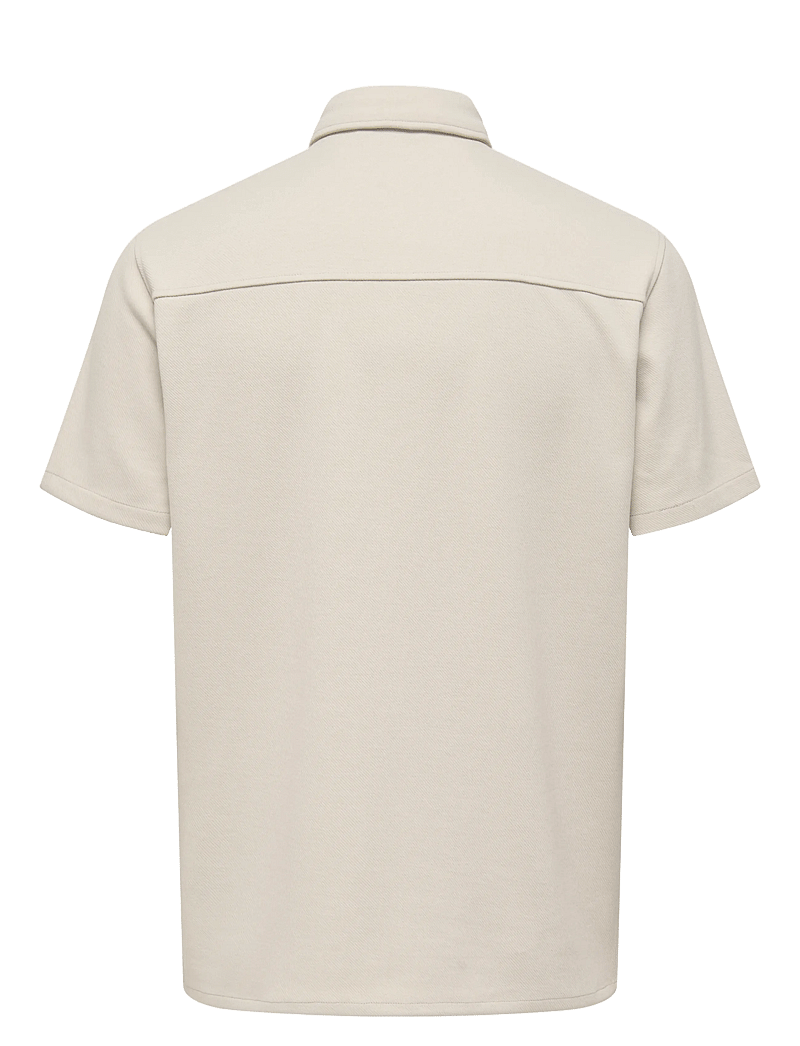 ONLY & SONS - ONSNEWKODYL REG SS SHIRT - lyhythihaiset kauluspaidat - moonstruck - 2