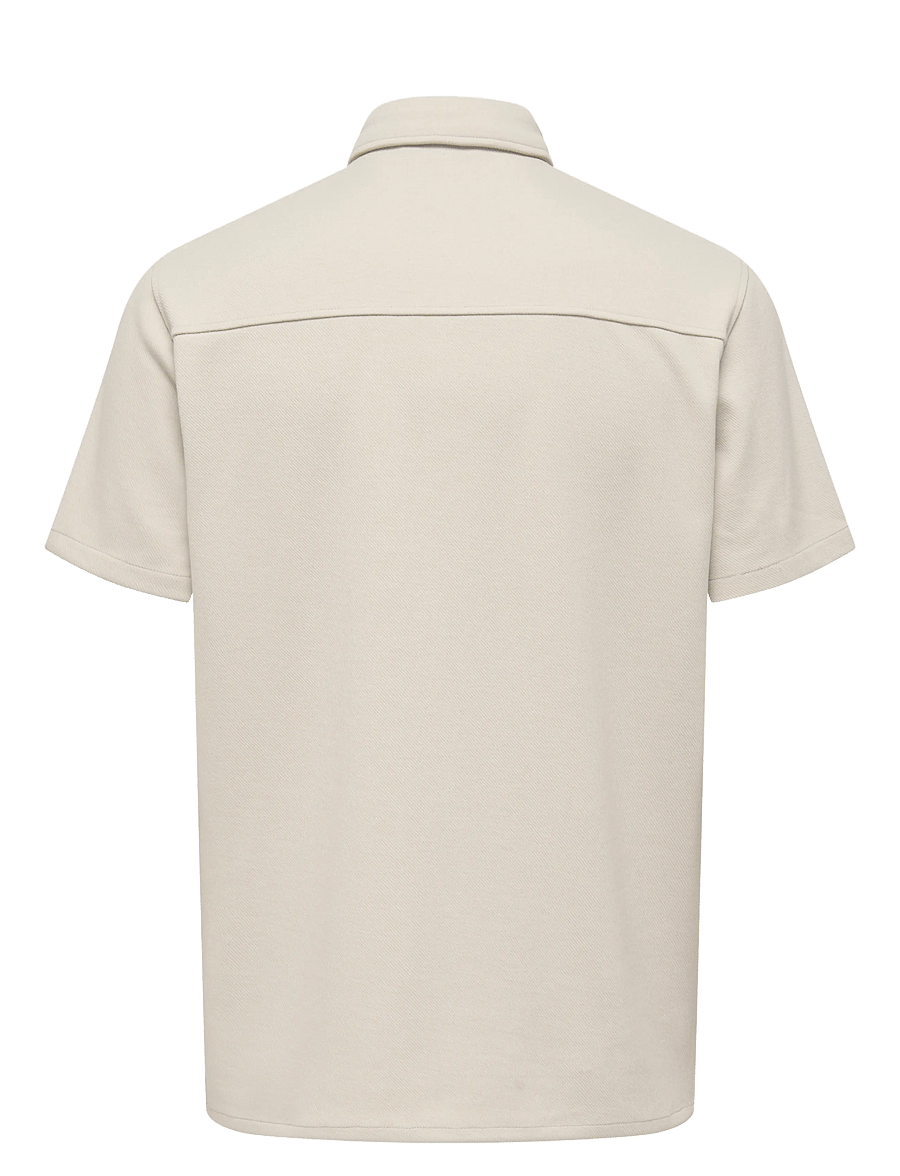 ONLY & SONS - ONSNEWKODYL REG SS SHIRT - lyhythihaiset kauluspaidat - moonstruck - 2