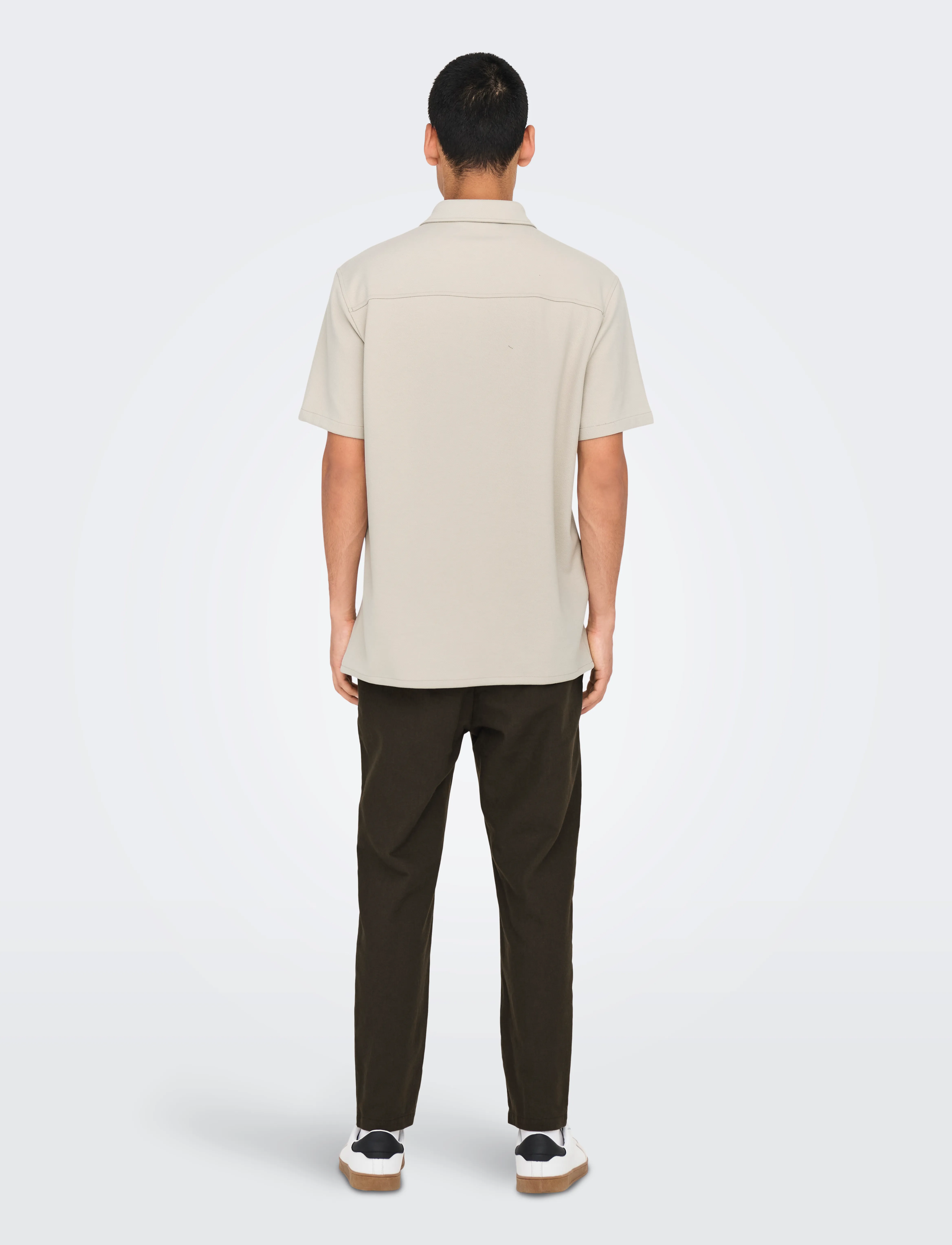 ONLY & SONS - ONSNEWKODYL REG SS SHIRT - kortærmede skjorter - moonstruck - 3