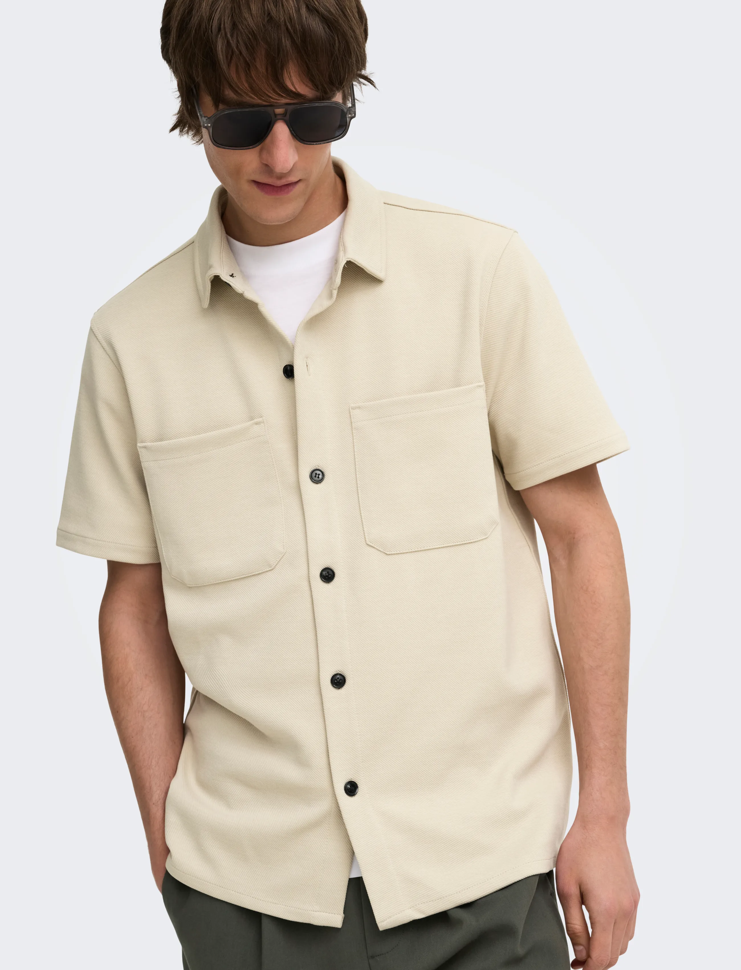 ONLY & SONS Onsnewkodyl Reg Ss Shirt kortärmade skjortor herr – bild 6