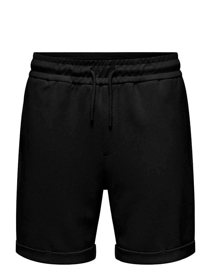 ONLY & SONS - ONSNEWKODYL REG S SHORTS NOOS - casual shorts - black - 1