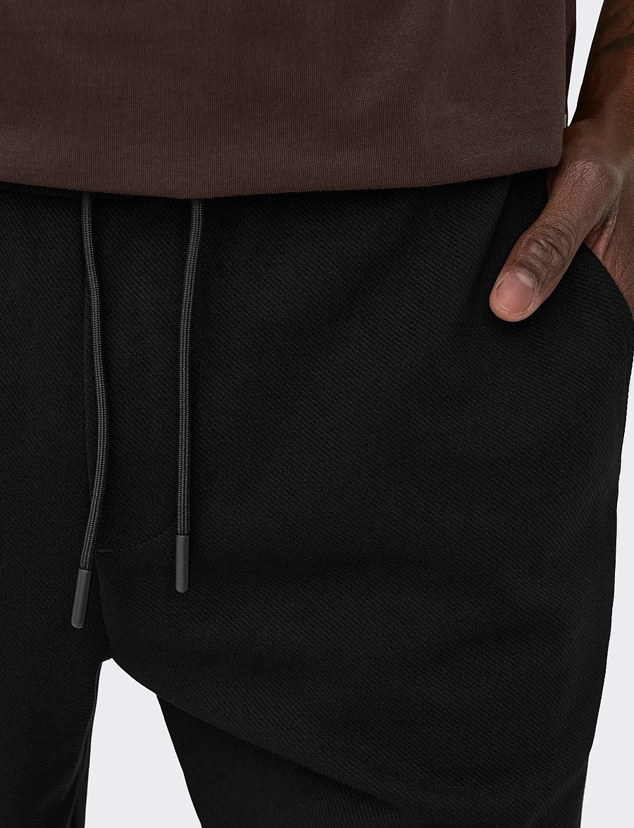 ONLY & SONS - ONSNEWKODYL REG S SHORTS NOOS - casual shorts - black - 5