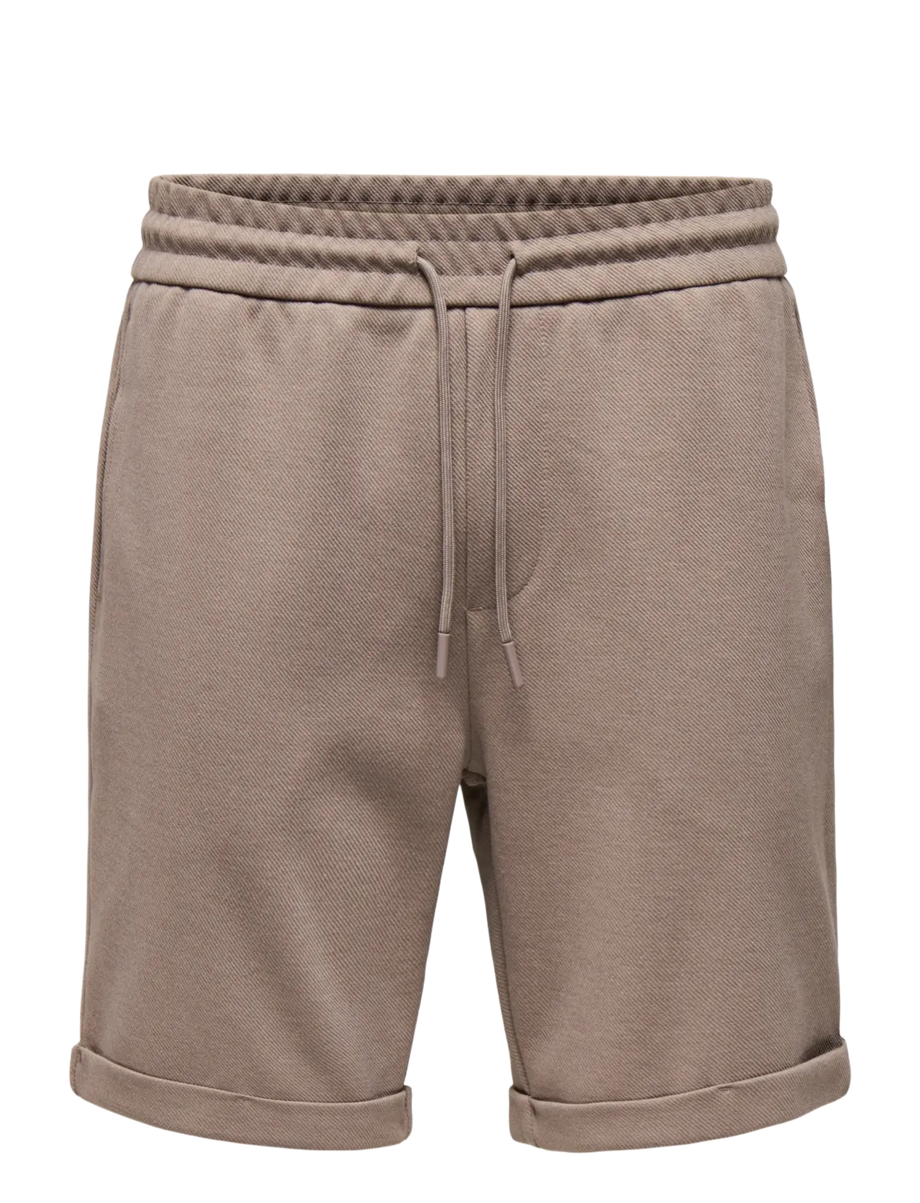 ONLY & SONS ONSNEWKODYL REG S SHORTS NOOS - Shorts - FOSSIL / brown