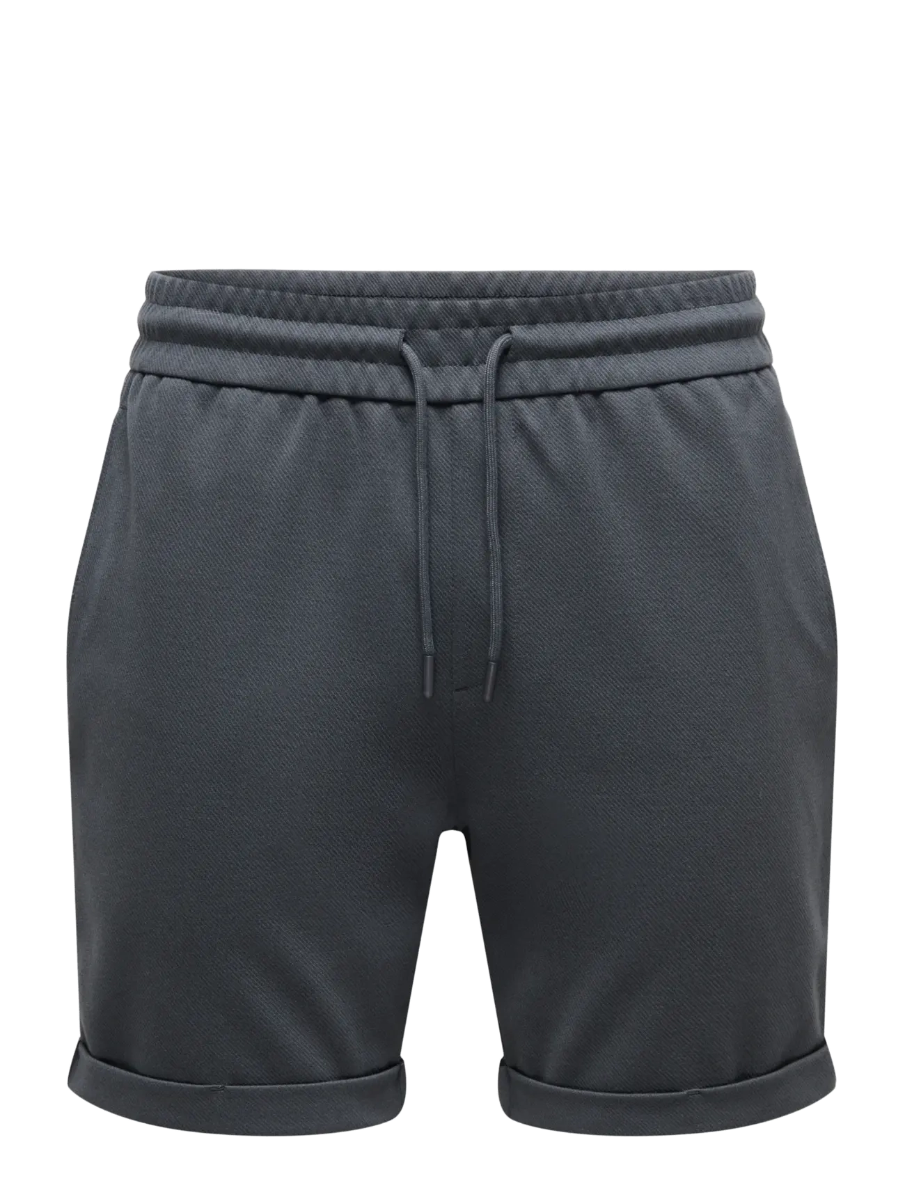 ONLY & SONS ONSNEWKODYL REG S SHORTS NOOS - Kläder - GREY PINSTRIPE / grey