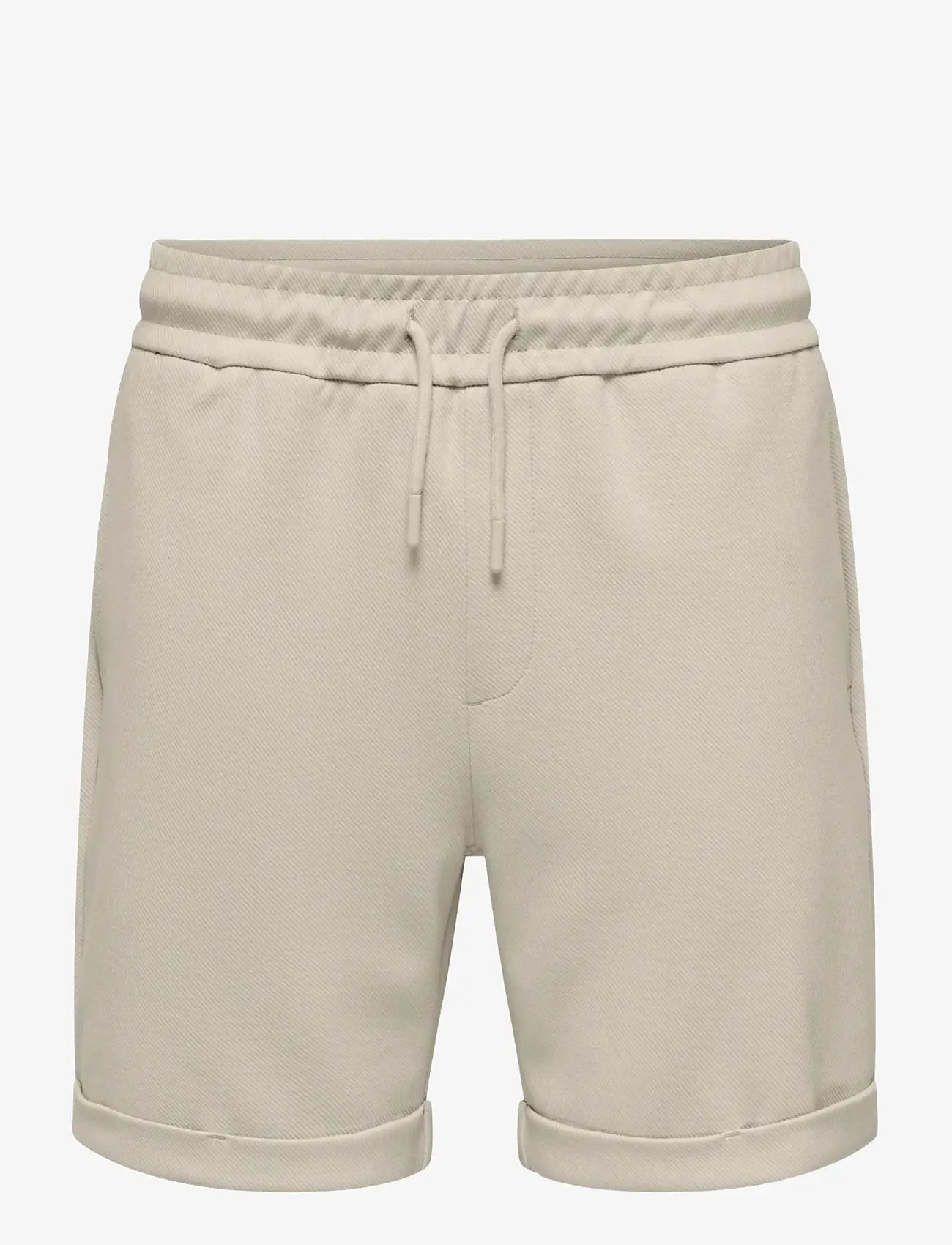 ONLY & SONS - ONSNEWKODYL REG S SHORTS NOOS - casual shorts - silver lining - 1