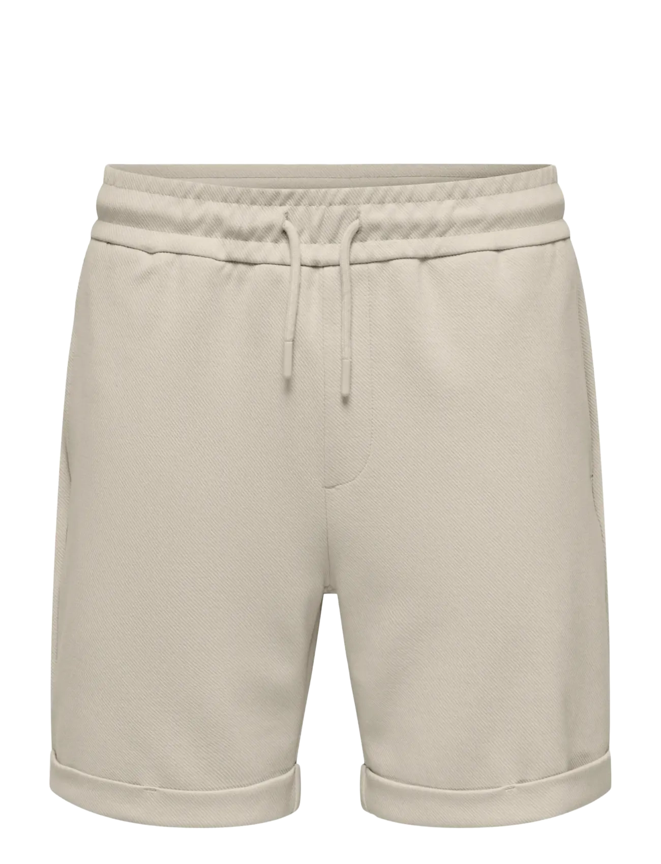 ONLY & SONS ONSNEWKODYL REG S SHORTS NOOS - ONLY & SONS - SILVER LINING / beige