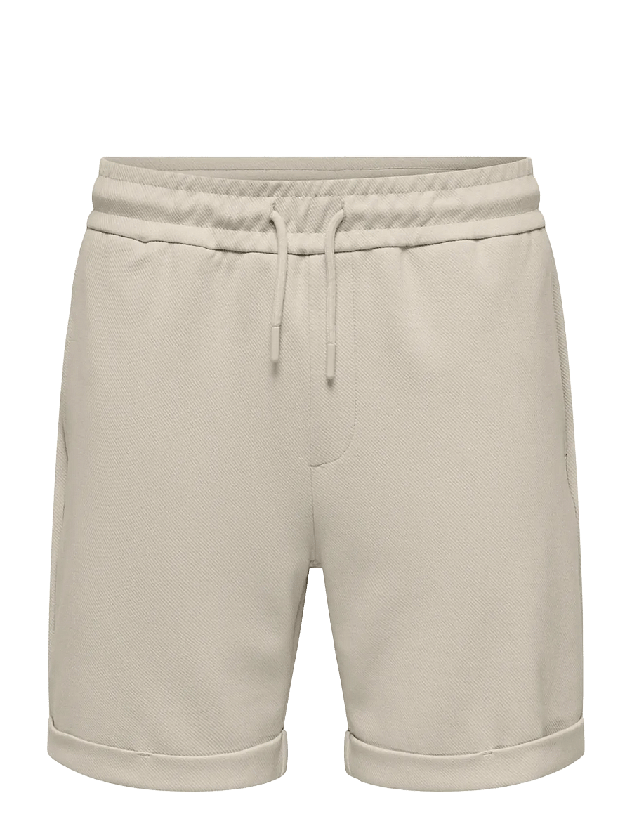 ONLY & SONS - ONSNEWKODYL REG S SHORTS NOOS - casual shorts - silver lining - 1