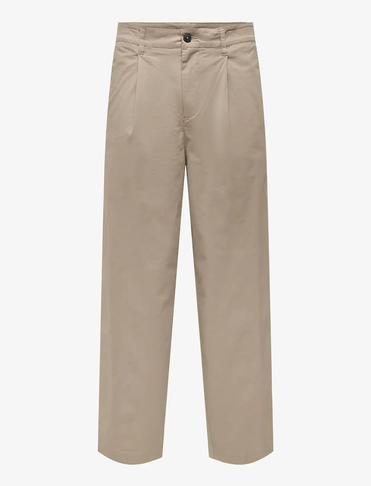 ONLY & SONS - ONSKILO LOOSE 0327 PANT - casual byxor - roasted cashew - 0