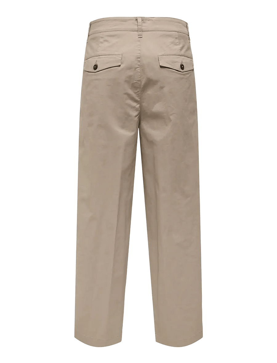 ONLY & SONS - ONSKILO LOOSE 0327 PANT - casual bukser - roasted cashew - 1