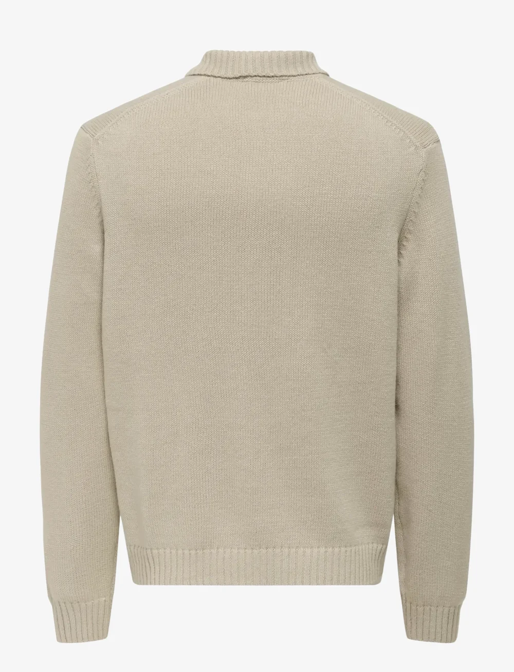 ONLY & SONS - ONSJACOB REG LS CARDIGAN KNIT - neuletakit - silver lining - 2