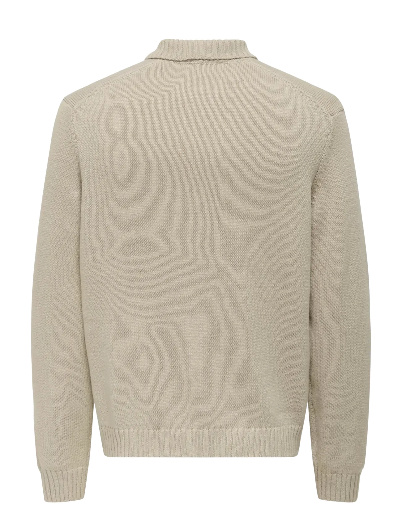 ONLY & SONS - ONSJACOB REG LS CARDIGAN KNIT - koftor - silver lining - 2