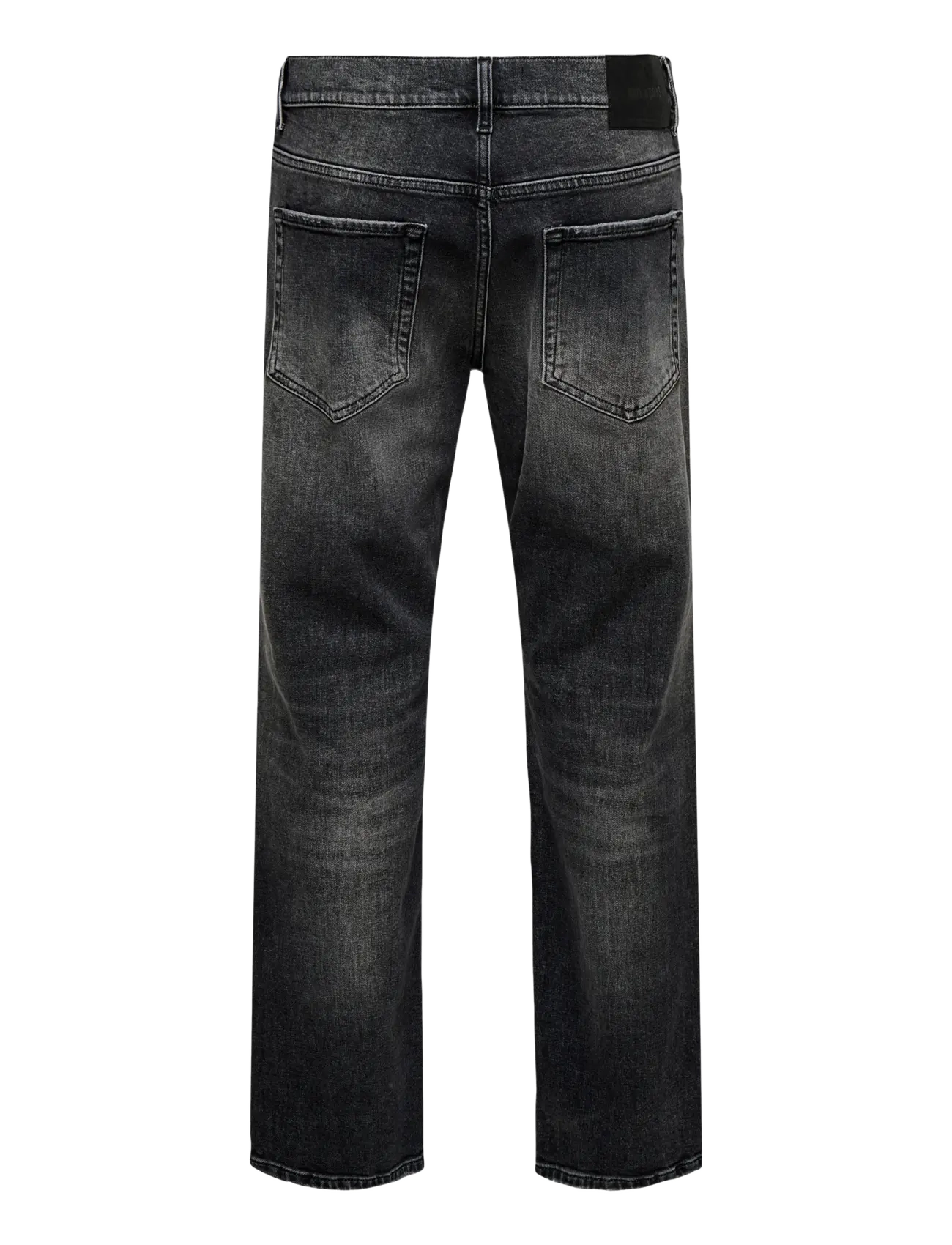 ONLY & SONS - ONSEDGE PERFORMANCE WB 3824 DOT DNM NOOS - regular jeans - washed black - 2