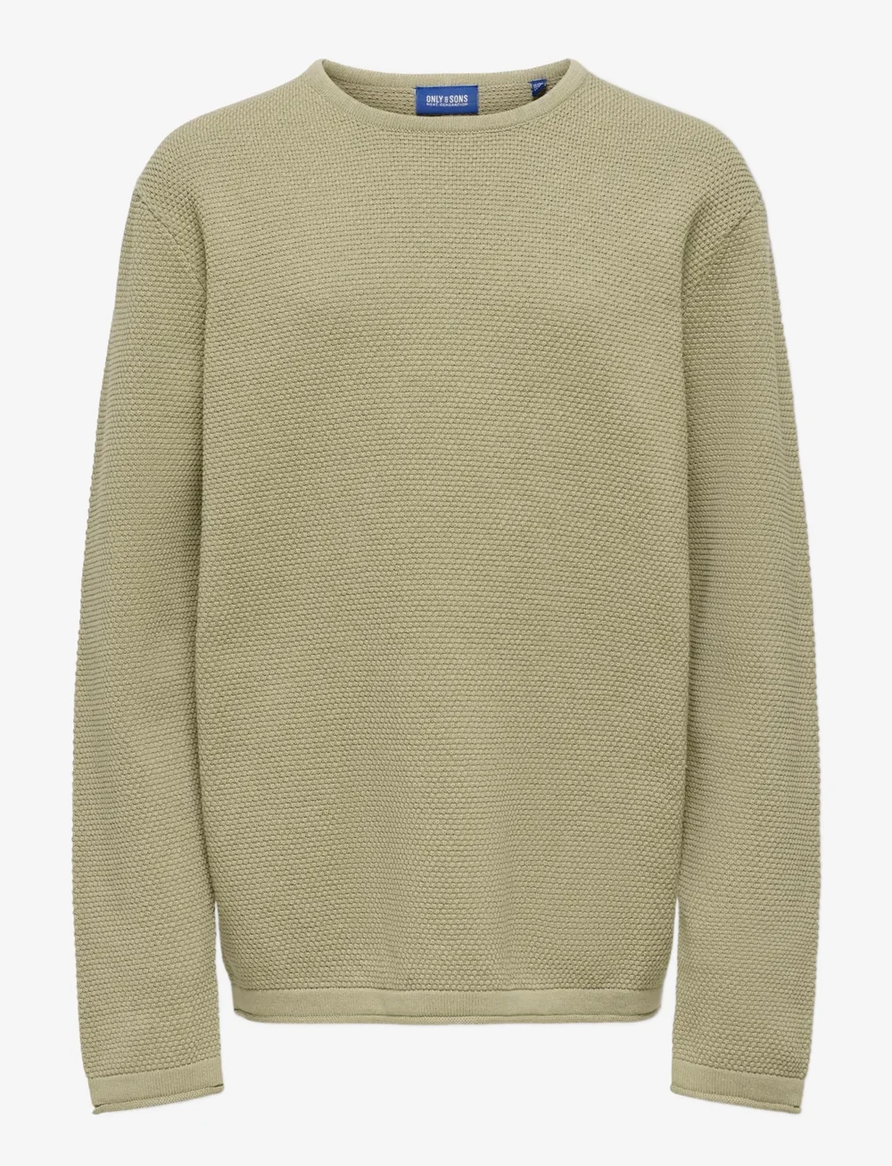 ONLY & SONS - OSJPANTER REG CREW KNIT NOOS - trøjer - chinchilla - 1