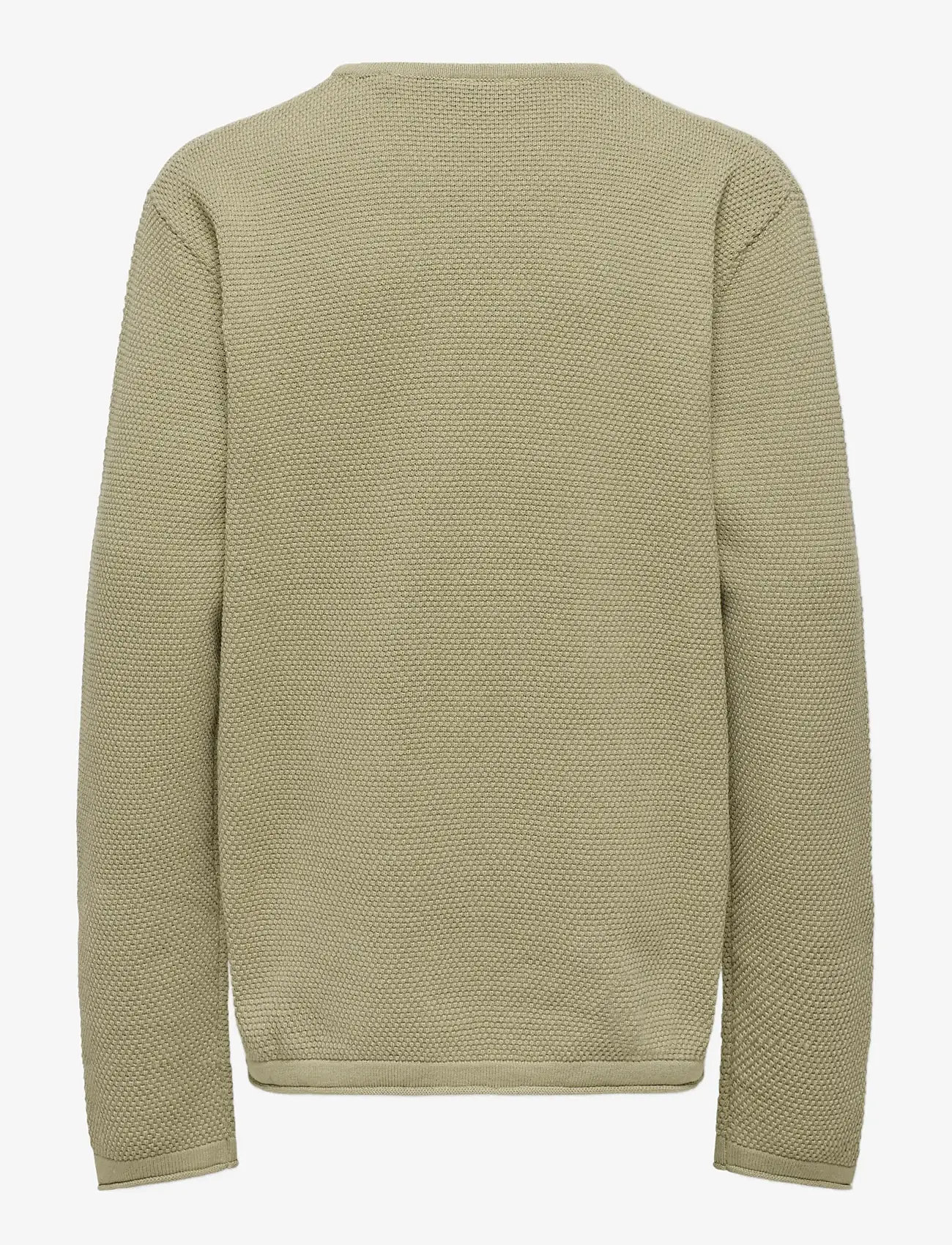 ONLY & SONS - OSJPANTER REG CREW KNIT NOOS - swetry - chinchilla - 2