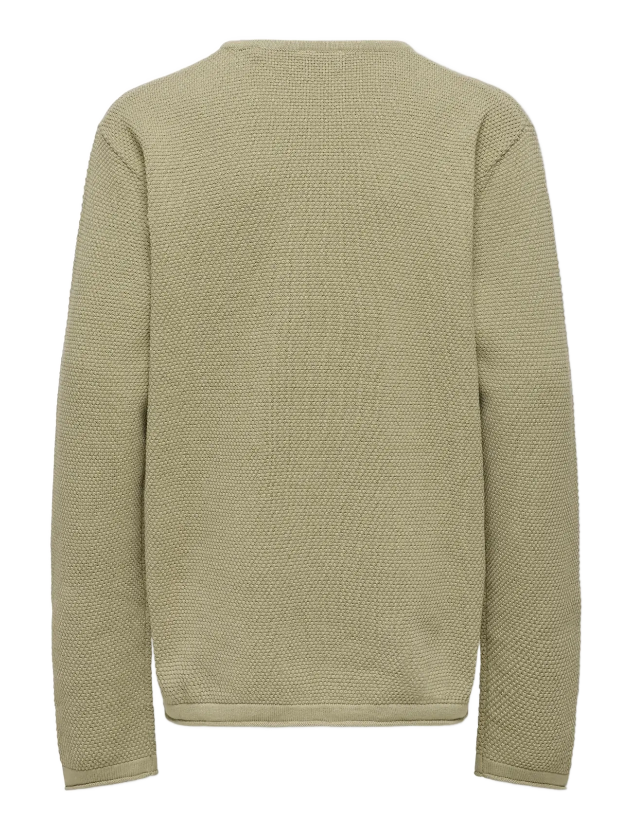 ONLY & SONS - OSJPANTER REG CREW KNIT NOOS - stickade tröjor - chinchilla - 2