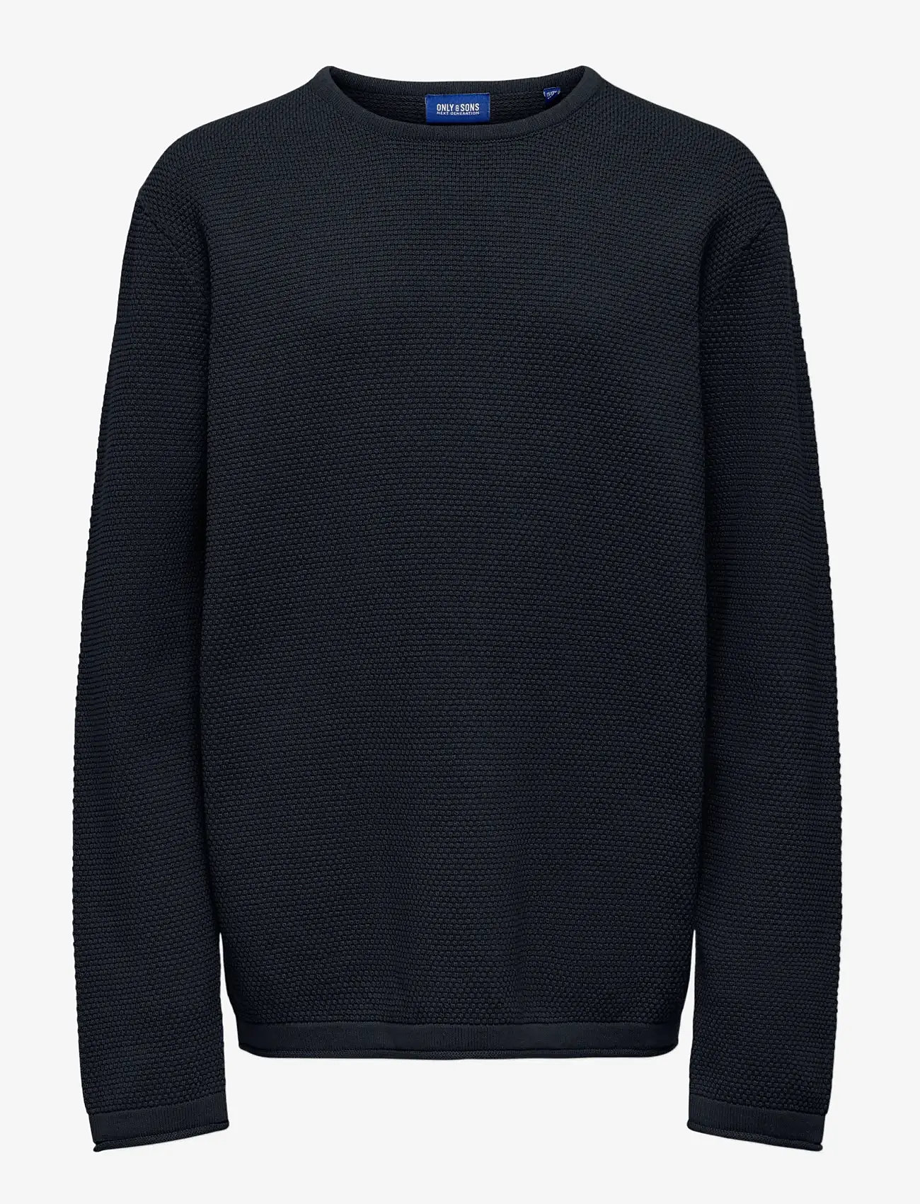 ONLY & SONS - OSJPANTER REG CREW KNIT NOOS - trøjer - dark navy - 1