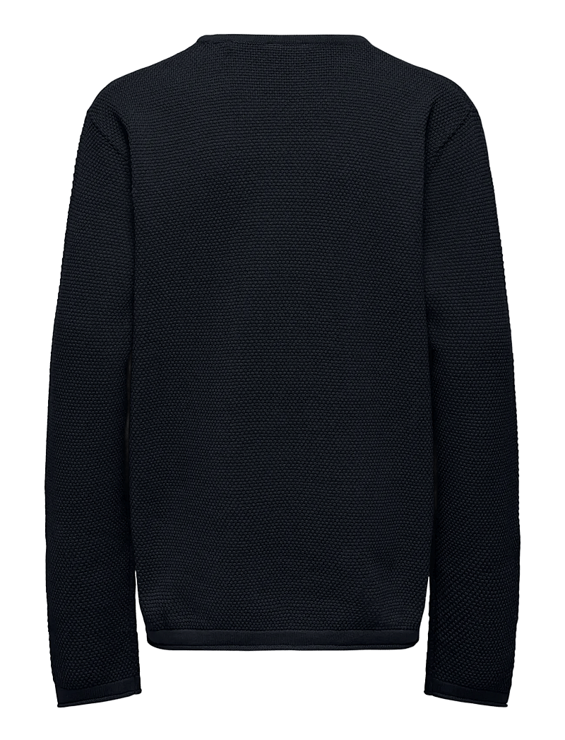 ONLY & SONS - OSJPANTER REG CREW KNIT NOOS - trøjer - dark navy - 2