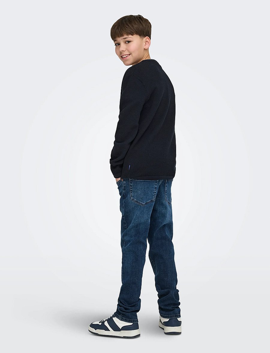 ONLY & SONS - OSJPANTER REG CREW KNIT NOOS - pullover - dark navy - 3