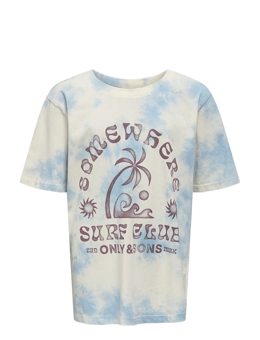 ONLY & SONS - OSJPENN LOOSE SS TEE TIE DYE JRS - flan - 0