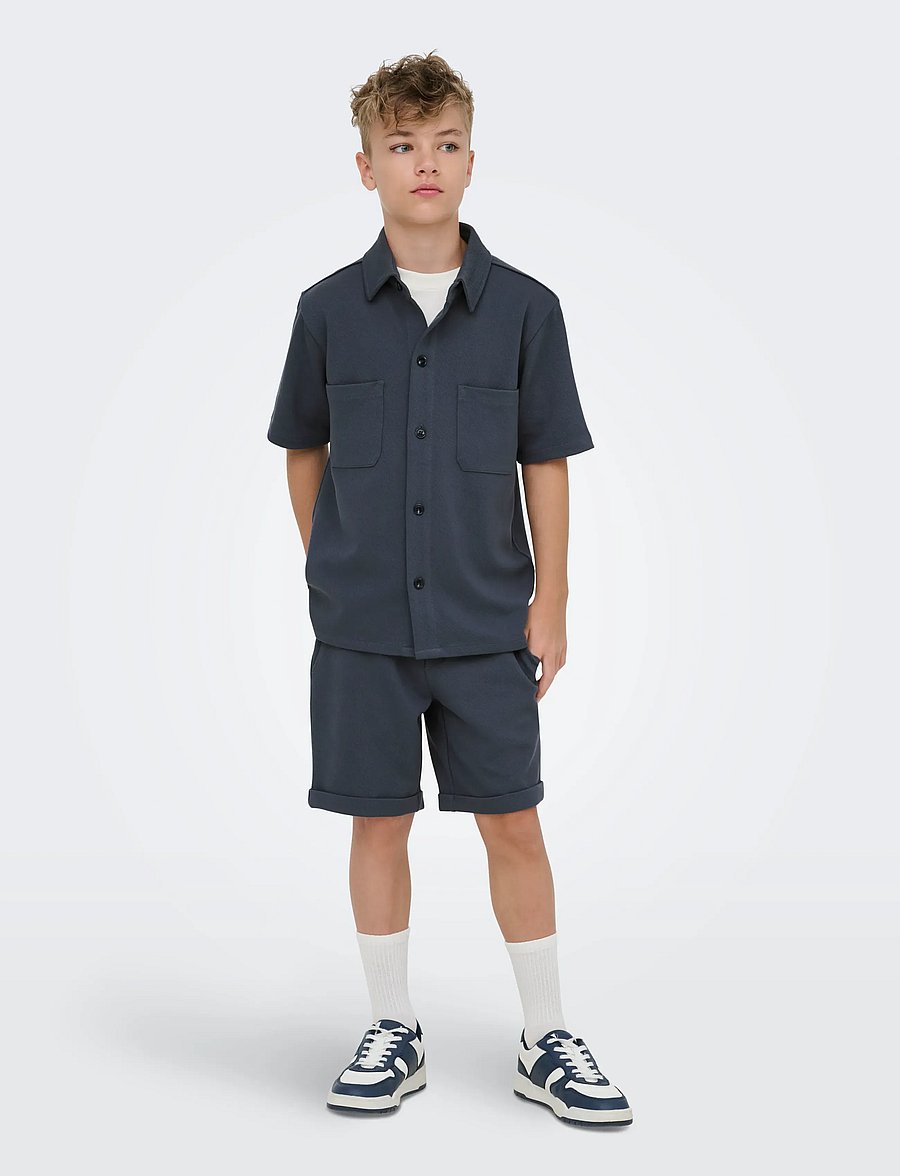 ONLY & SONS - OSJNEW KODYL REG SHORTS SWT NOOS - sweatshorts - ombre blue - 4