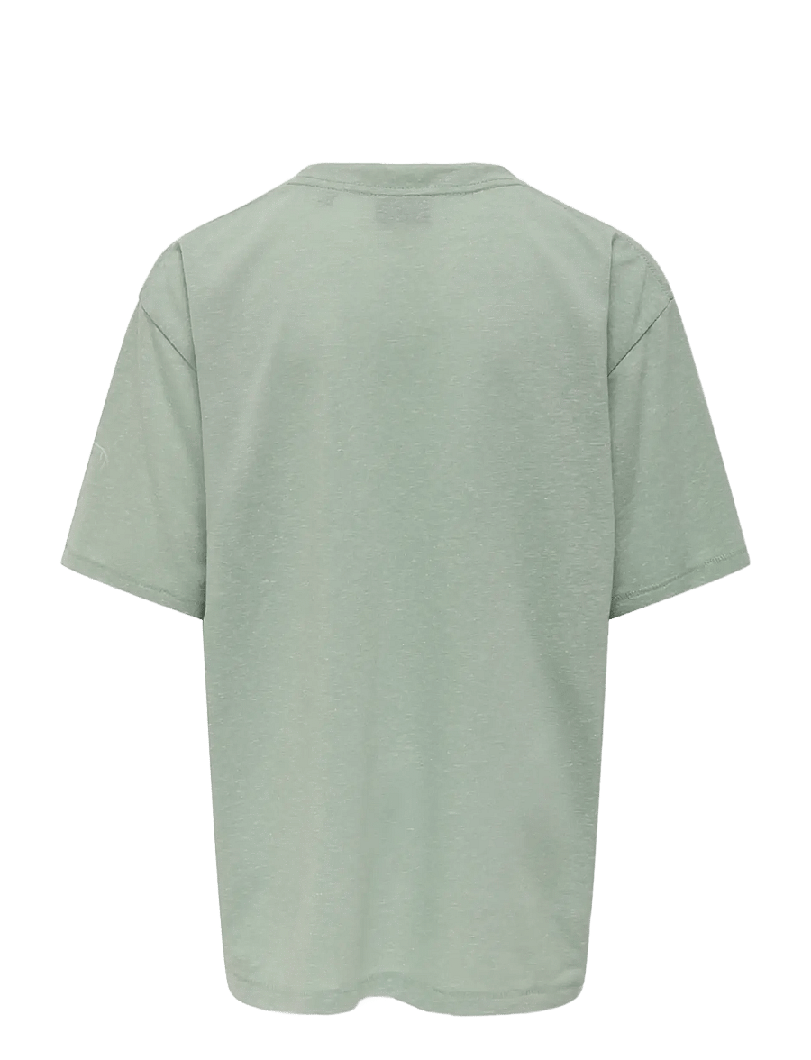 ONLY & SONS - OSJMILON OVZ SS O-NECK JRS - lühikeste varrukatega t-särgid - iceberg green - 2