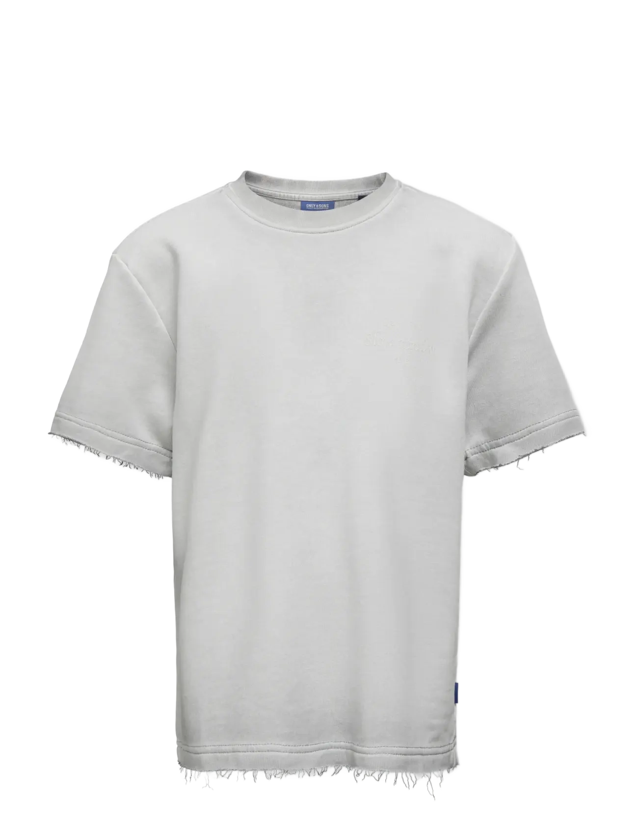 ONLY & SONS OSJTILMO LIFE RLX SS COLD DYE TEE UB SWT - Toppe og t-shirts - ULTIMATE GREY / grey