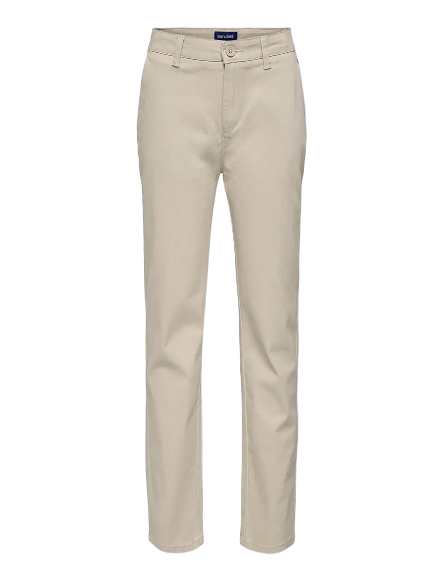 ONLY & SONS - OSJMARK PETE LIFE REG CHINO 0013 PNT - chino-buxur - silver lining - 1
