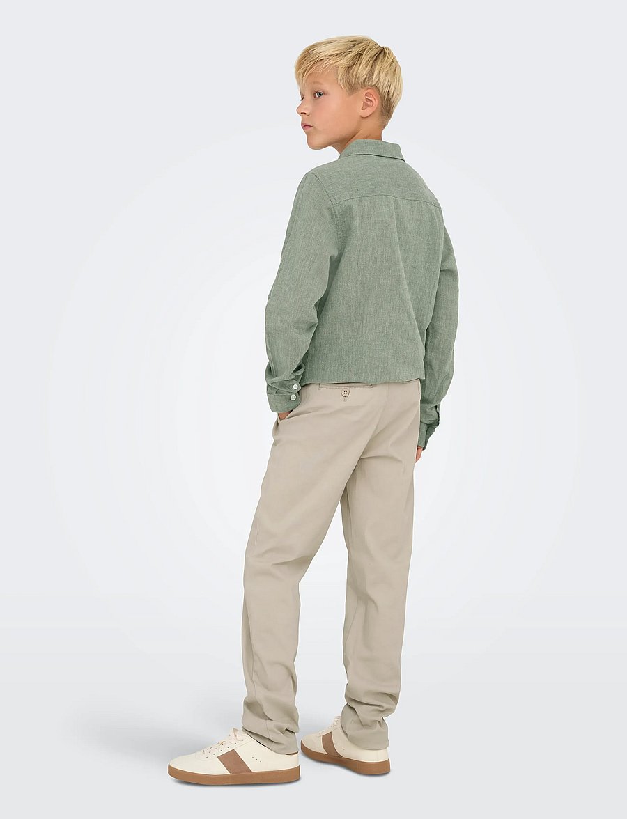 ONLY & SONS - OSJMARK PETE LIFE REG CHINO 0013 PNT - chino-buxur - silver lining - 3