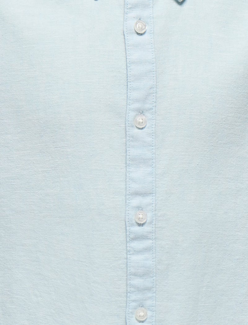 ONLY & SONS - OSJCAIDEN LIFE LS LINEN SHIRT WN NOOS - langærmede skjorter - cashmere blue - 2