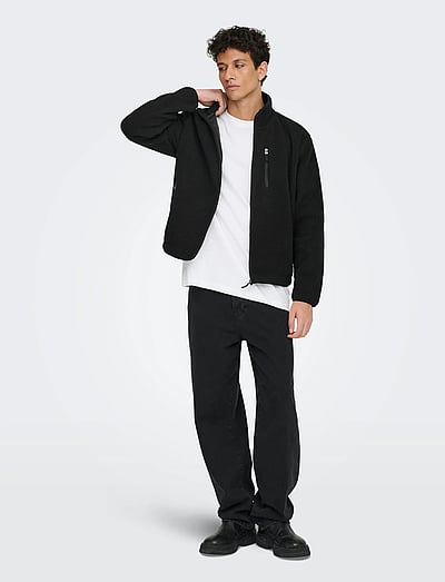 Onsseb Life Sherpa Jacket Otw - Vindjakker