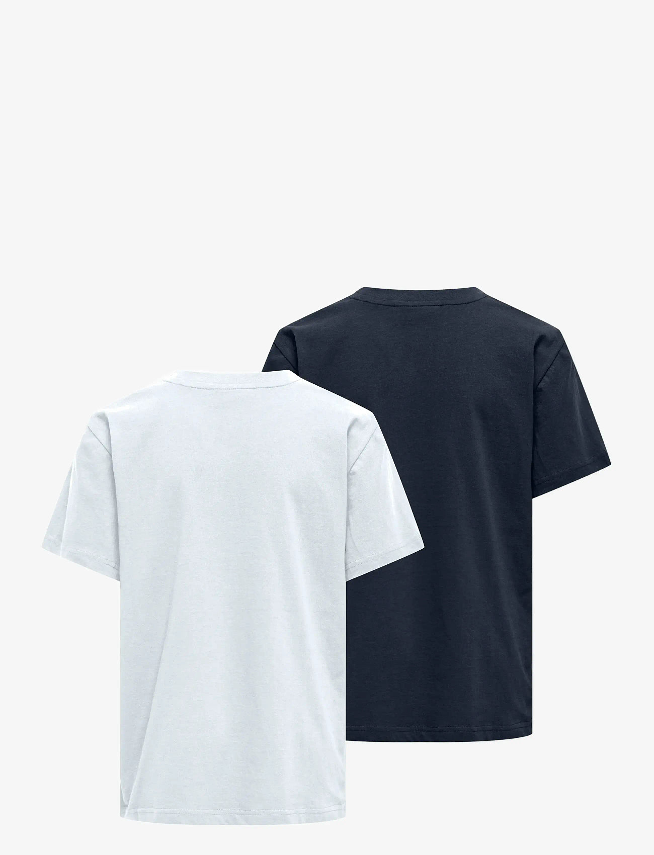 ONLY & SONS - OSJLENNY LIFE REG PRINT TEE JRS 2-PACK - kortærmede t-shirts - blue nights - 1