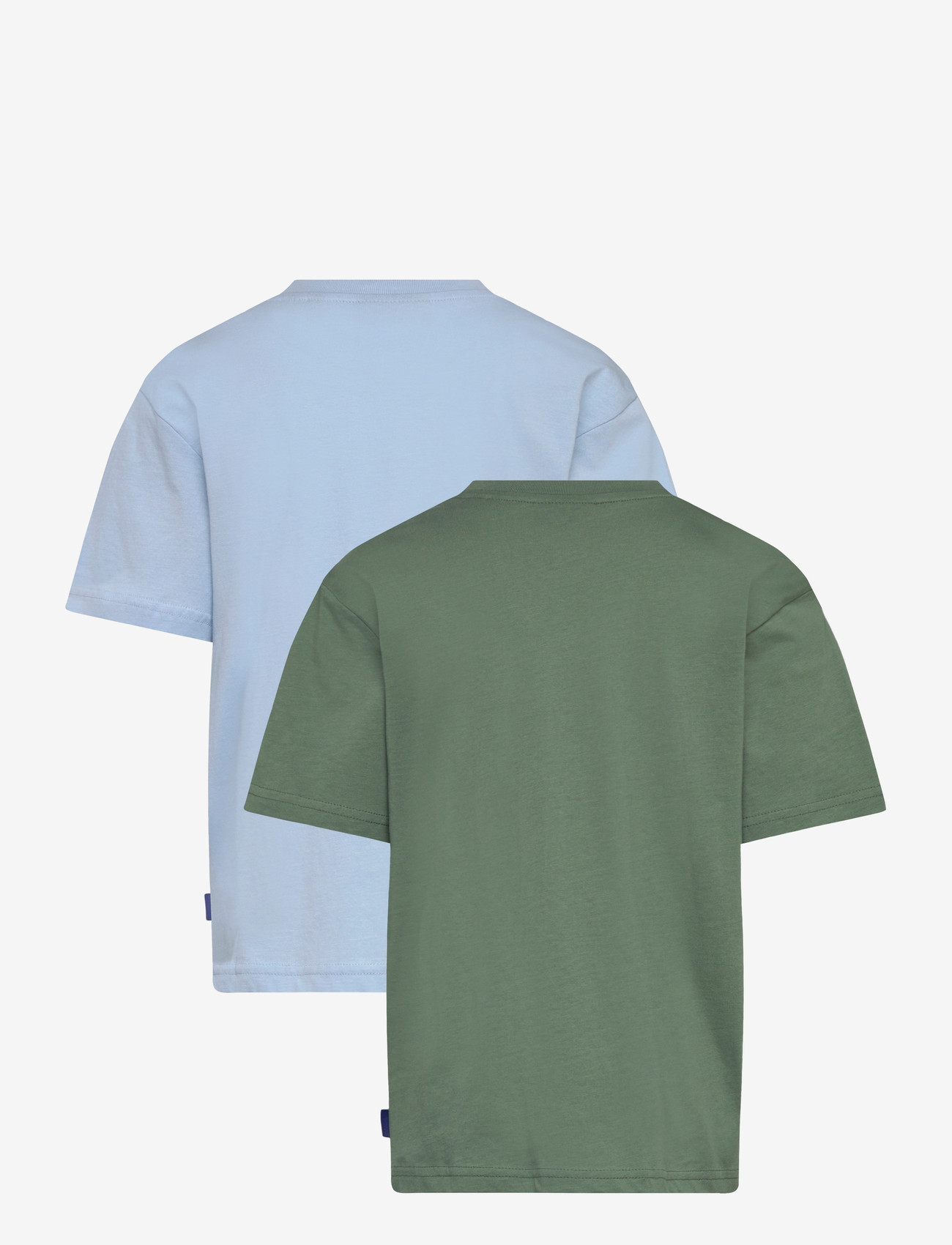 ONLY & SONS - OSJLENNY LIFE REG PRINT TEE JRS 2-PACK - kortærmede t-shirts - dark forest - 2