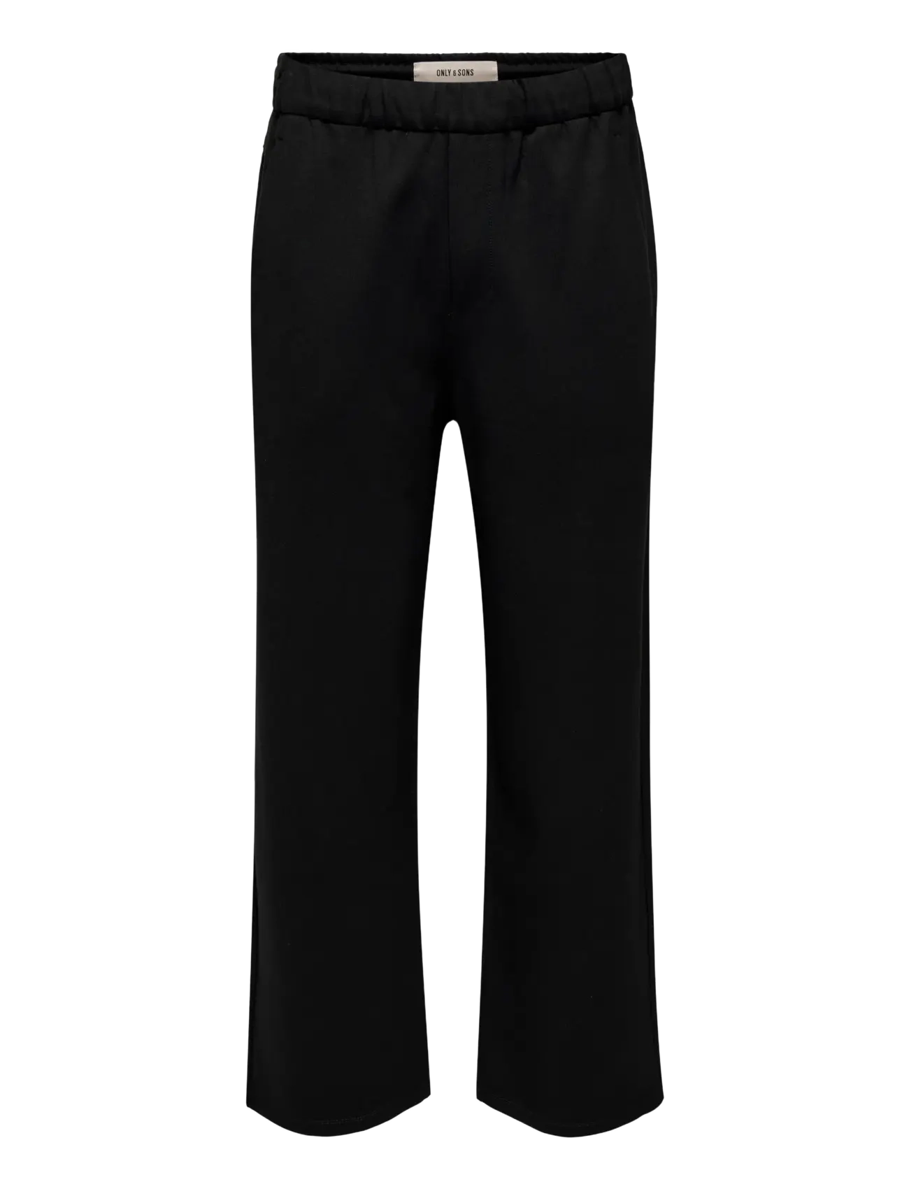 ONLY & SONS ONSJAKES 0339 LOOSE STR PANT FRML NOOS - Casual bukser - BLACK / black