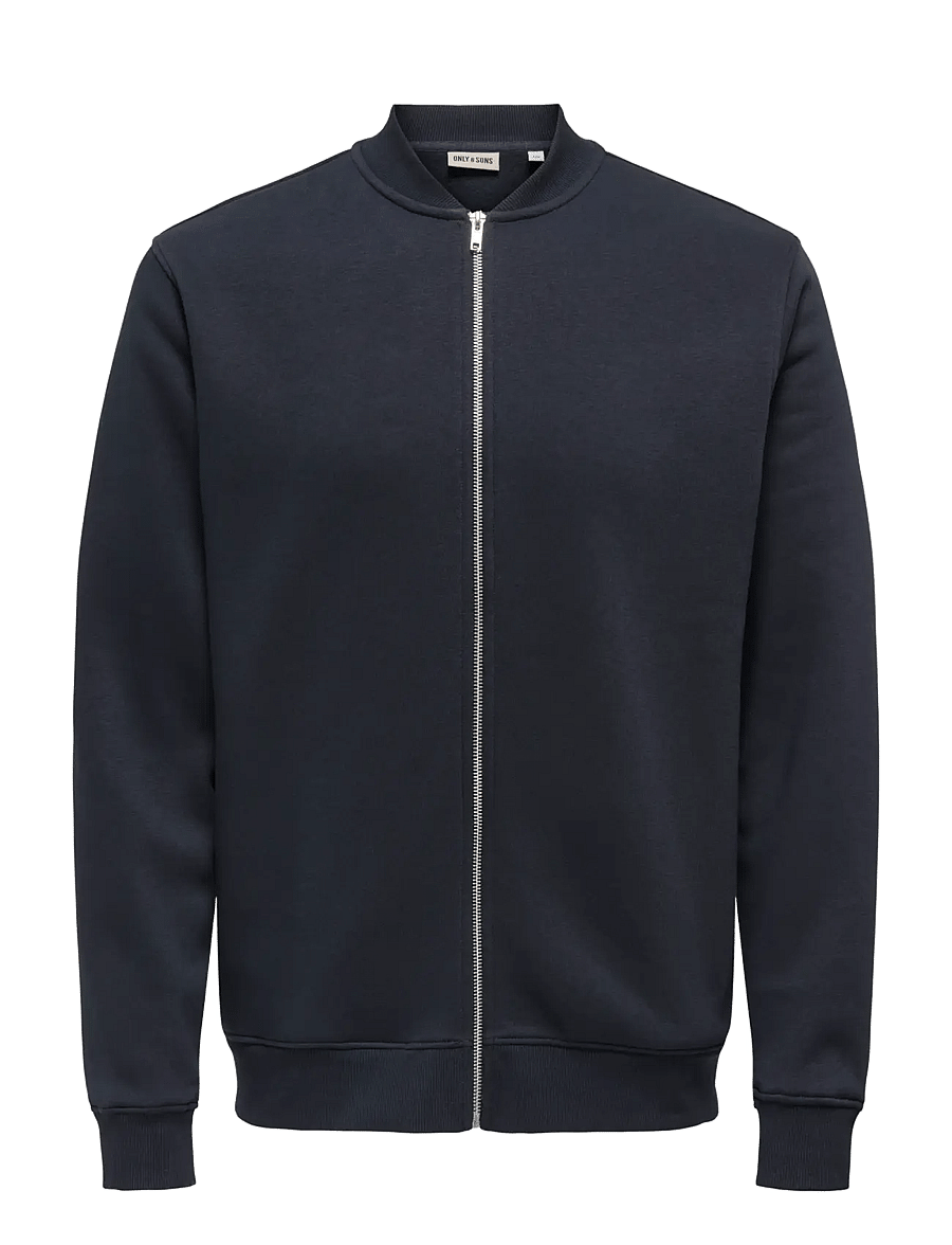 ONLY & SONS - ONSCERES REG ZIP BOMBER JCK NOOS - fall jackets - black - 1