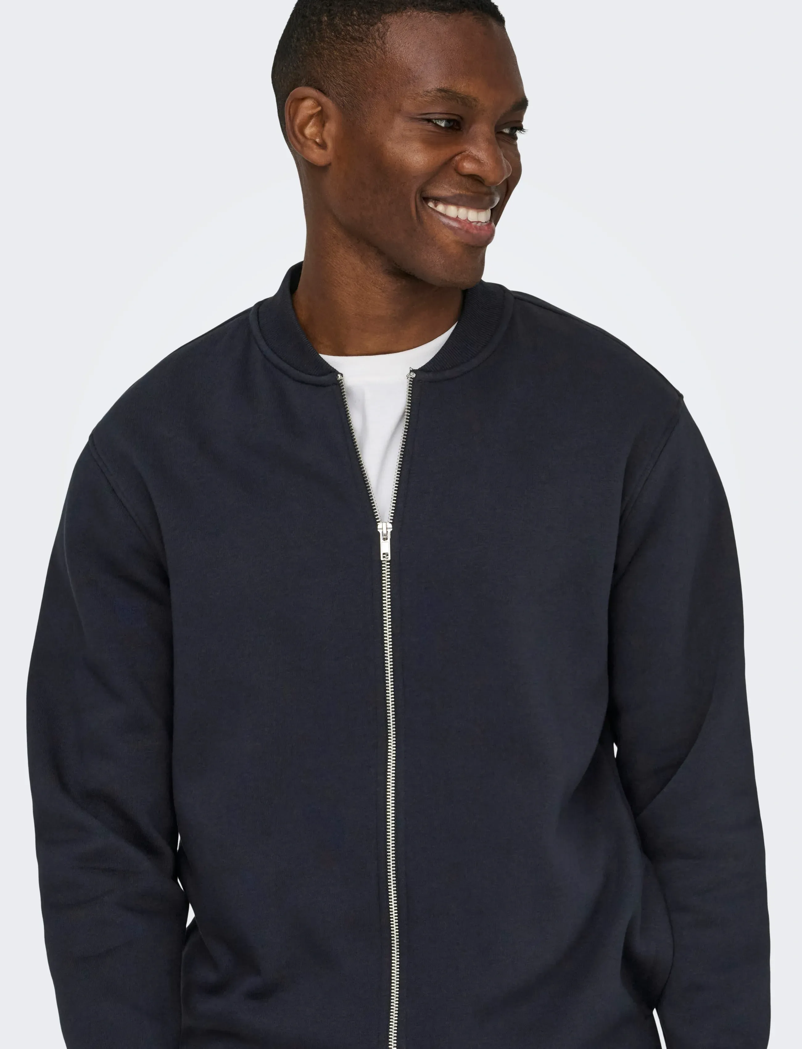 ONLY & SONS - ONSCERES REG ZIP BOMBER JCK NOOS - overtøj - black - 4