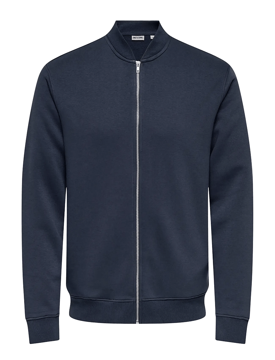 ONLY & SONS - ONSCERES REG ZIP BOMBER JCK NOOS - herbstjacken - blue nights - 1