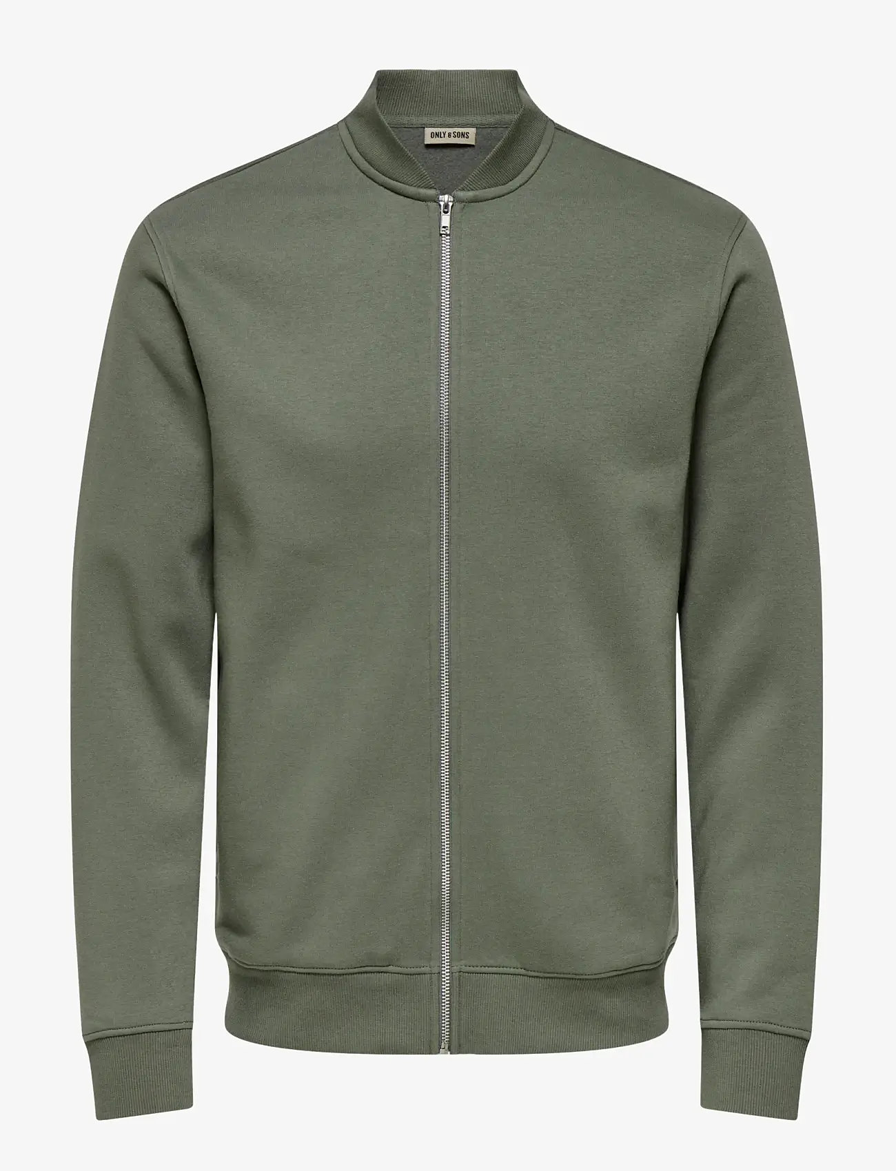 ONLY & SONS - ONSCERES REG ZIP BOMBER JCK NOOS - efterårsjakker - castor gray - 0