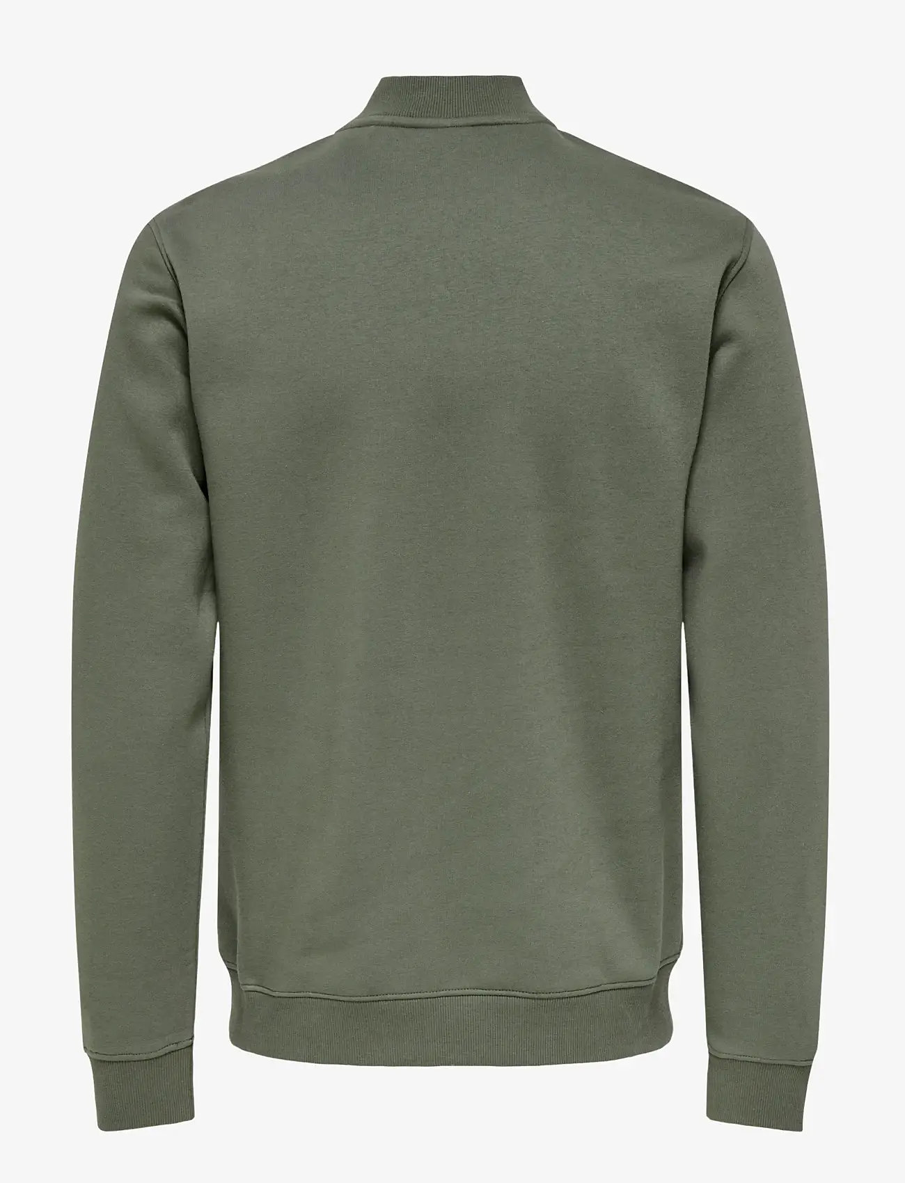 ONLY & SONS - ONSCERES REG ZIP BOMBER JCK NOOS - efterårsjakker - castor gray - 1