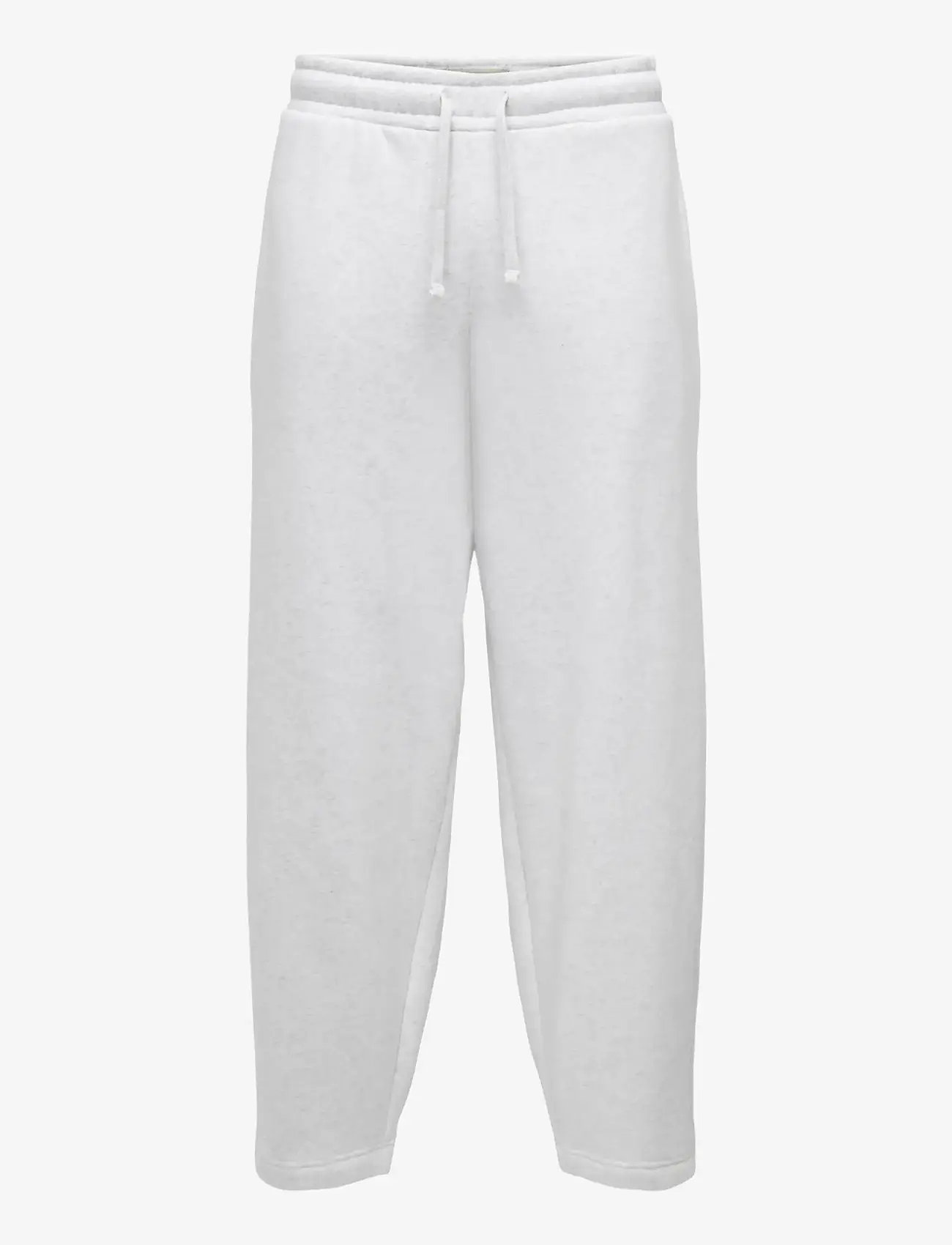 ONLY & SONS - ONSCERES WIDE PANT NOOS - kolekcijos - super light grey melange - 1