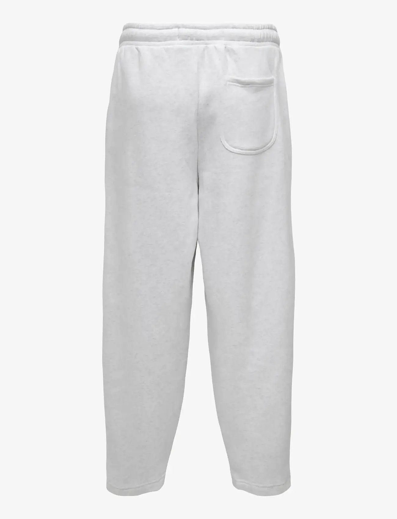ONLY & SONS - ONSCERES WIDE PANT NOOS - kolekcijos - super light grey melange - 2