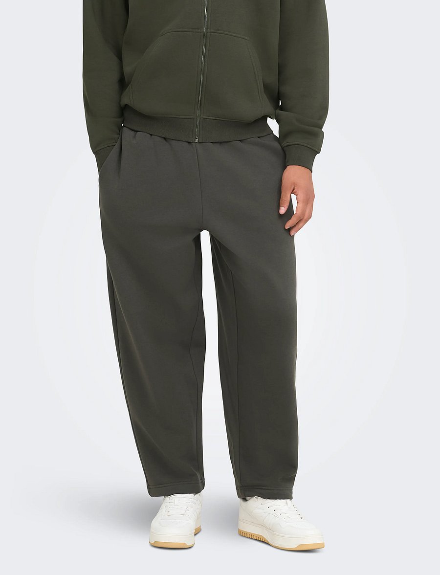 ONLY & SONS - ONSCERES WIDE PANT NOOS - kollektionen - beluga - 0