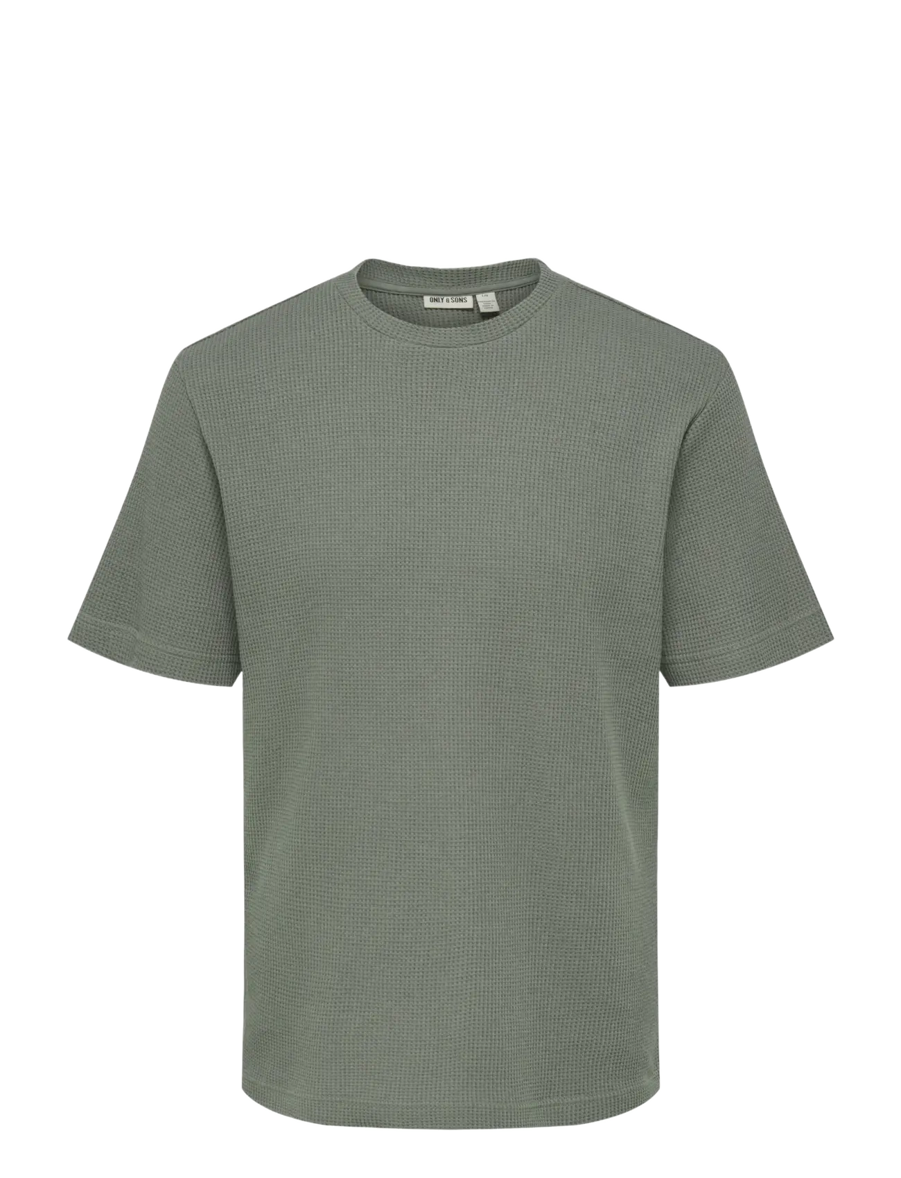 ONLY & SONS ONSTOBIE REG SS TEE NOOS - T-särgid - CASTOR GRAY / khaki/green