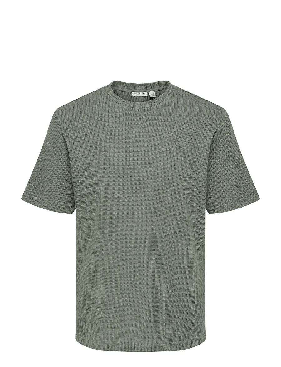 ONLY & SONS - ONSTOBIE REG SS TEE NOOS - kurzärmelige t-shirts - castor gray - 1