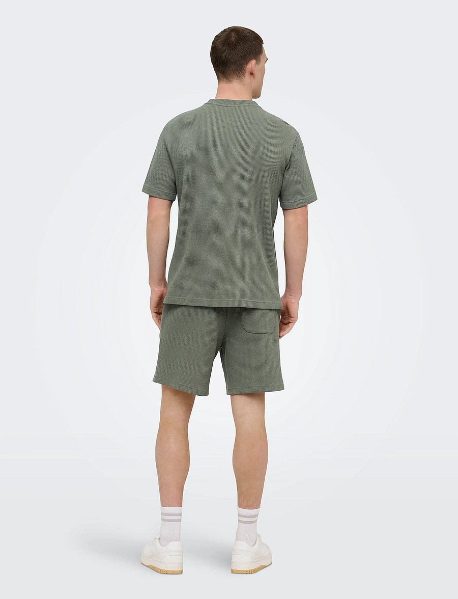 ONLY & SONS - ONSTOBIE REG SS TEE NOOS - kurzärmelige t-shirts - castor gray - 3