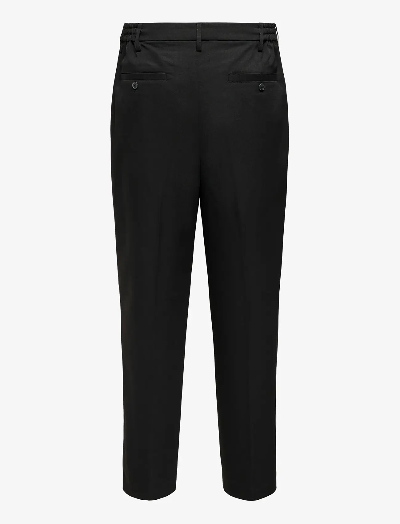 ONLY & SONS - ONSMIRO TAILOR LOOSE 0346 PANT FRML NOOS - suit trousers - black - 2