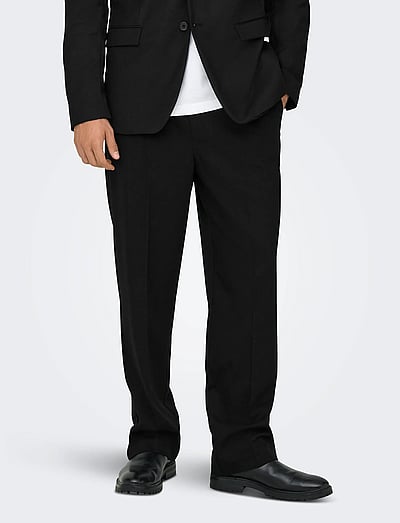 Loose Fit Business Trousers special offers for men at Boozt.com Loose Fit Business Trousers special offers for men at Boozt.com